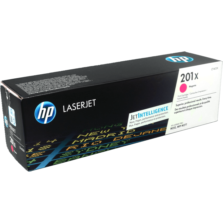 HP 201X Magenta / Original HP LaserJet Toner -  CF403X Lasertoner Tonerkartusche